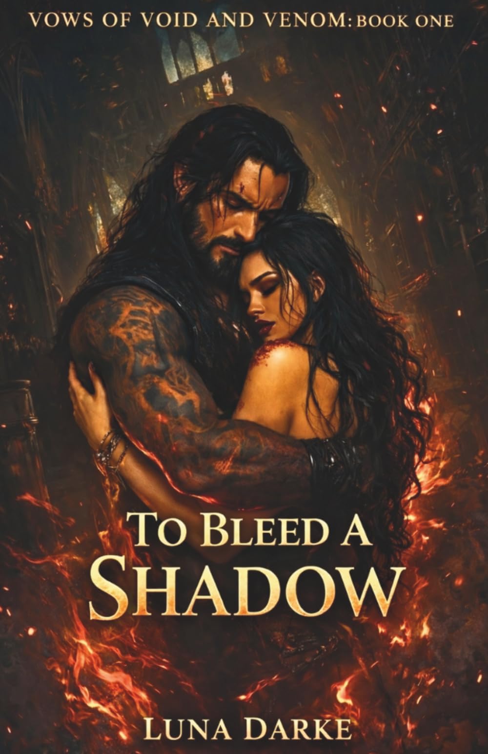 To Bleed a Shadow: A Spicy Dark Romantasy (Vows of Void and Venom)