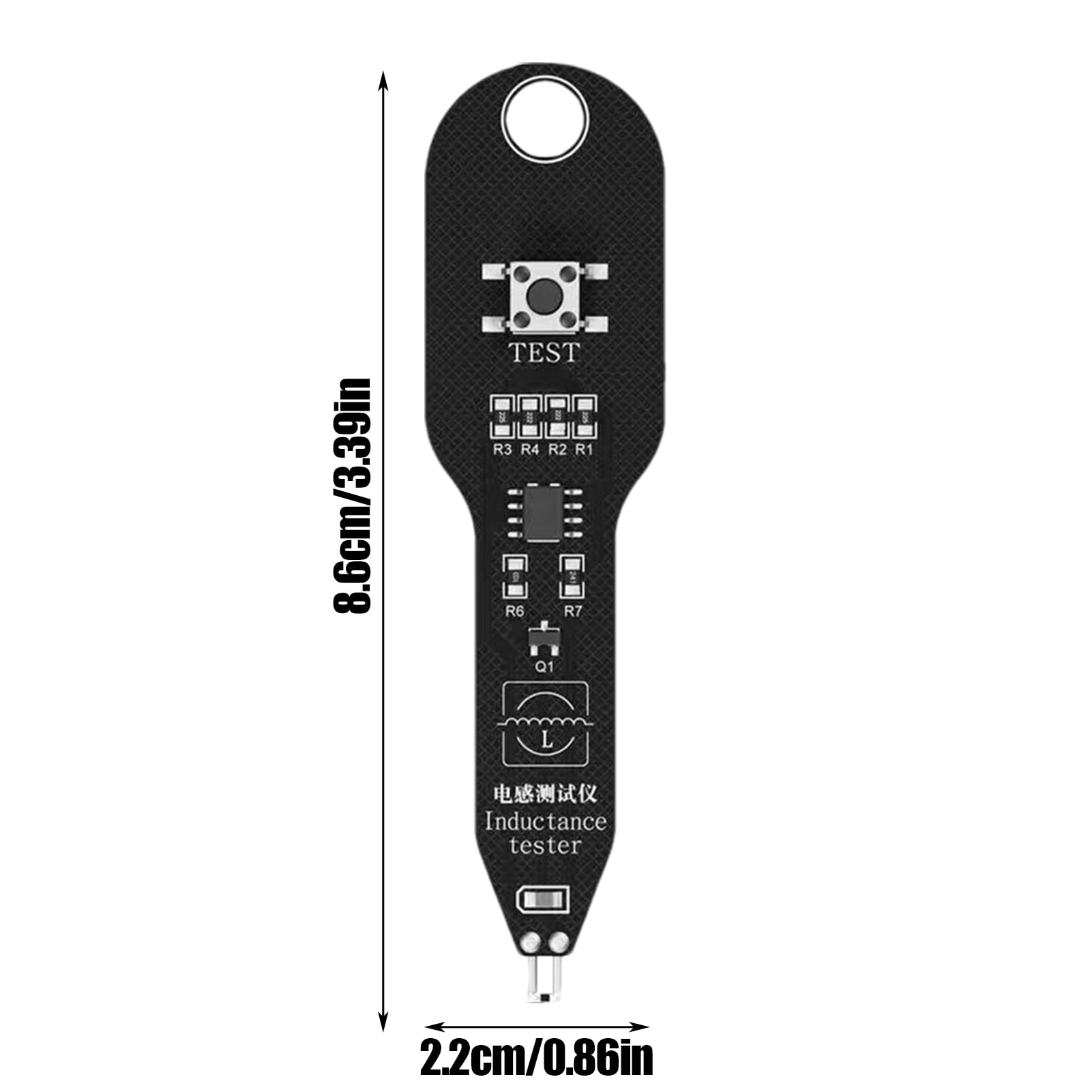 Tester per circuiti elettronici, tester per manutenzione a induzione elettromagnetica, rilevatore di precisione professionale per telefoni, elettronica, riparazione fai da te e diagnostica di circuiti