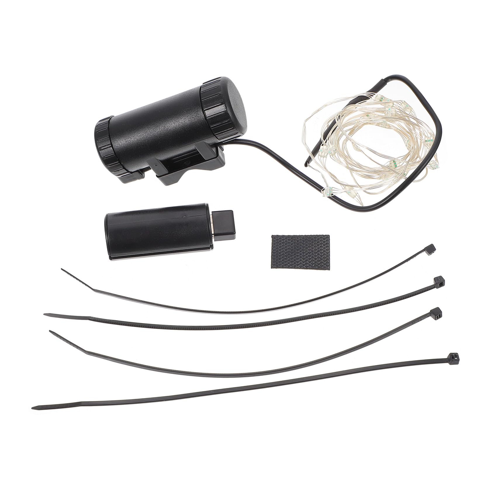 Yardwe Lumière De Pneu Réflecteurs Dirigé Rechargeable Cycle Scooter Signal Lumière De Rayon De Roue Feux De Roue De Vélo Lampe De Roue De Vélo LED Lumière De Roue Abdos Black