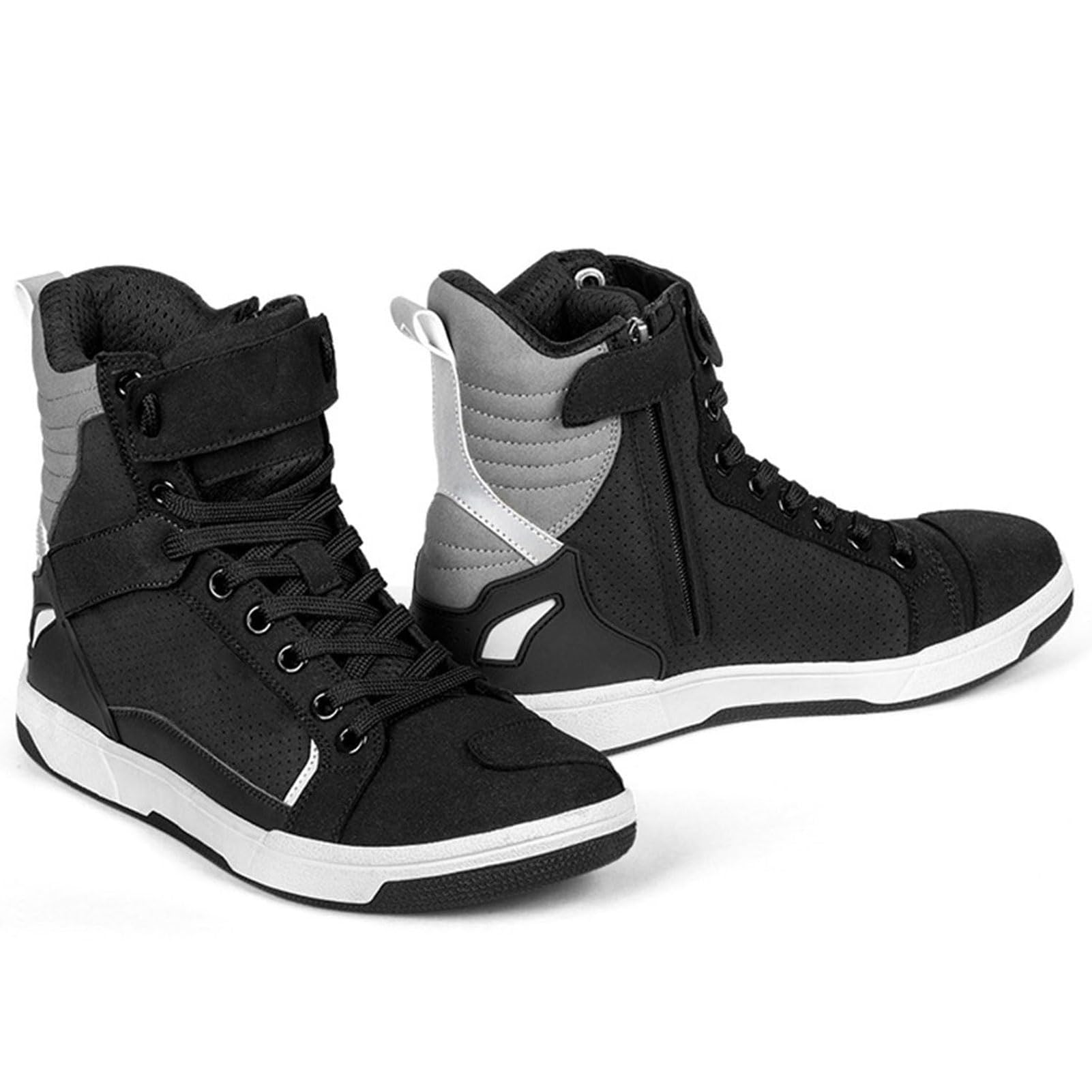 Amazon.com: MZTYSGL Motorcycle Riding Shoes(39-46), Men  display picture 2