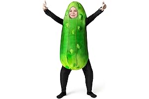 Funniest Pickle Costume for Kids Food Halloween Dress Up