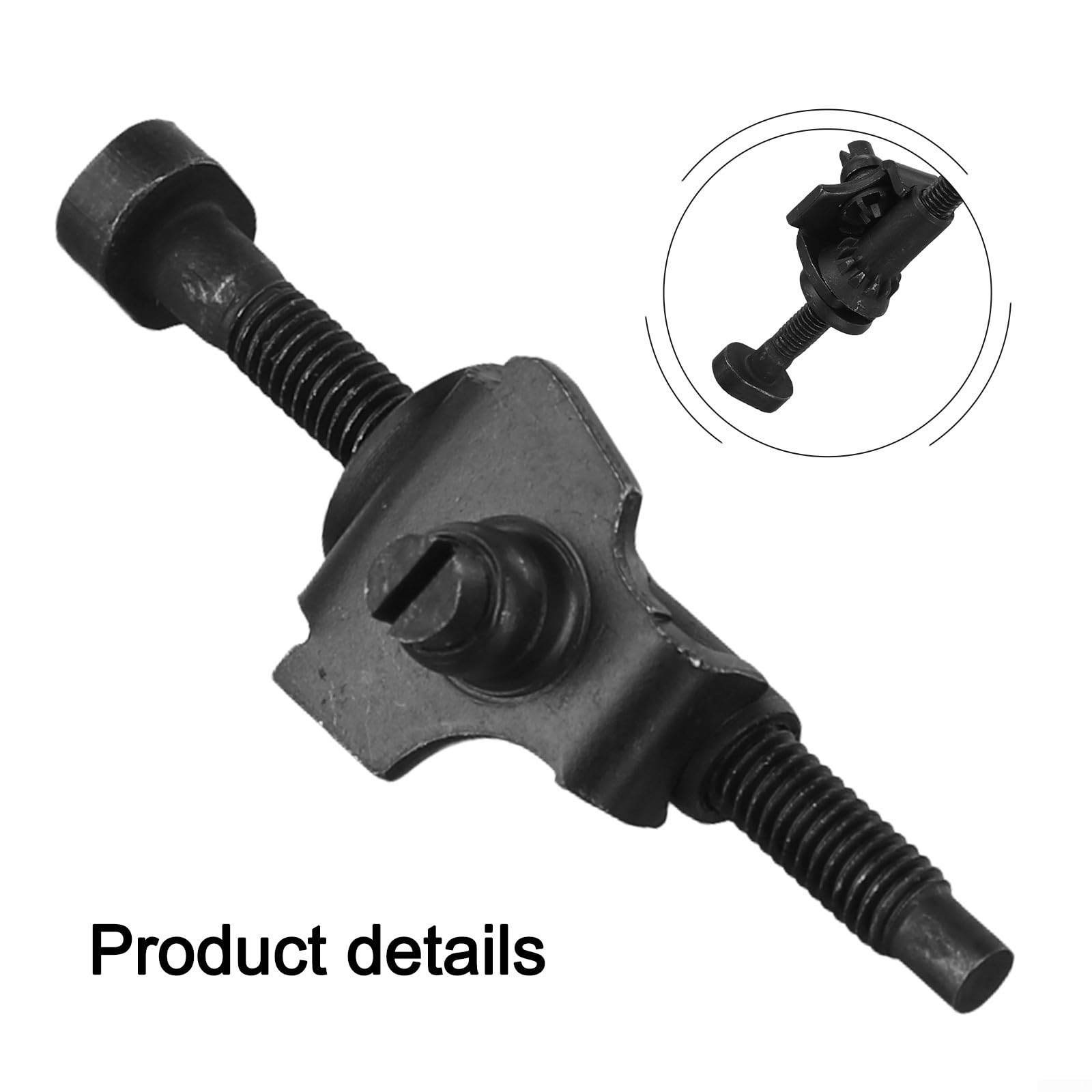 Vis tendeur de chaîne de rechange pour tronçonneuse Husqvarna (340, 345, 350, 351, 353, 346XP) – Vis de tension en métal durable, compatible avec OEM 537071201
