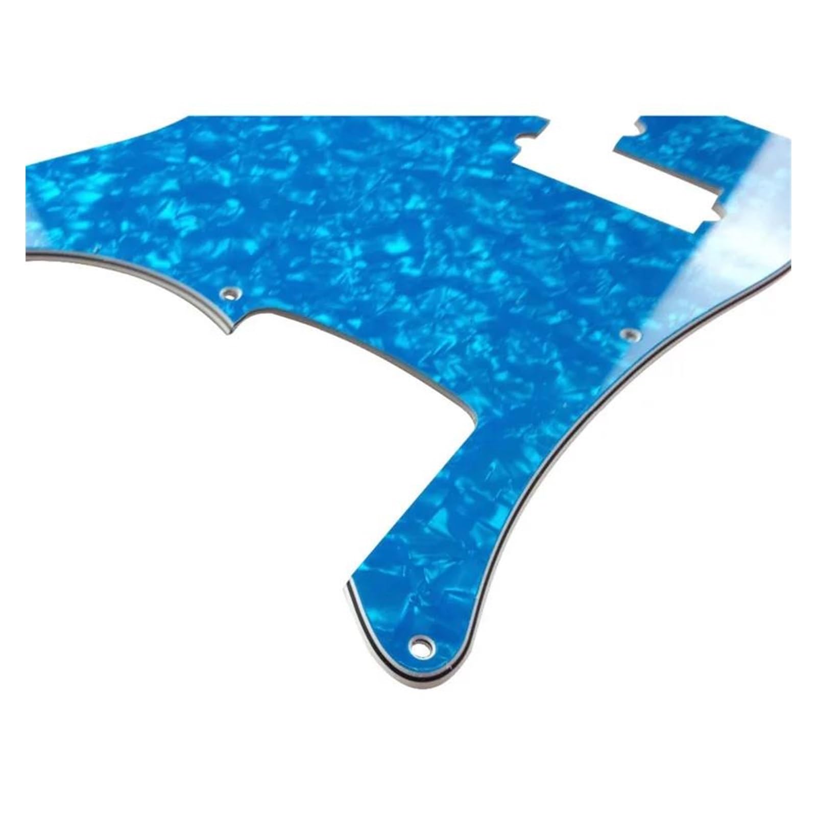 maskownica do gitary Części do gitary - Gitara Pickguard Scratch Plate 4 Ply Blue Pearl Akcesoria do gitary