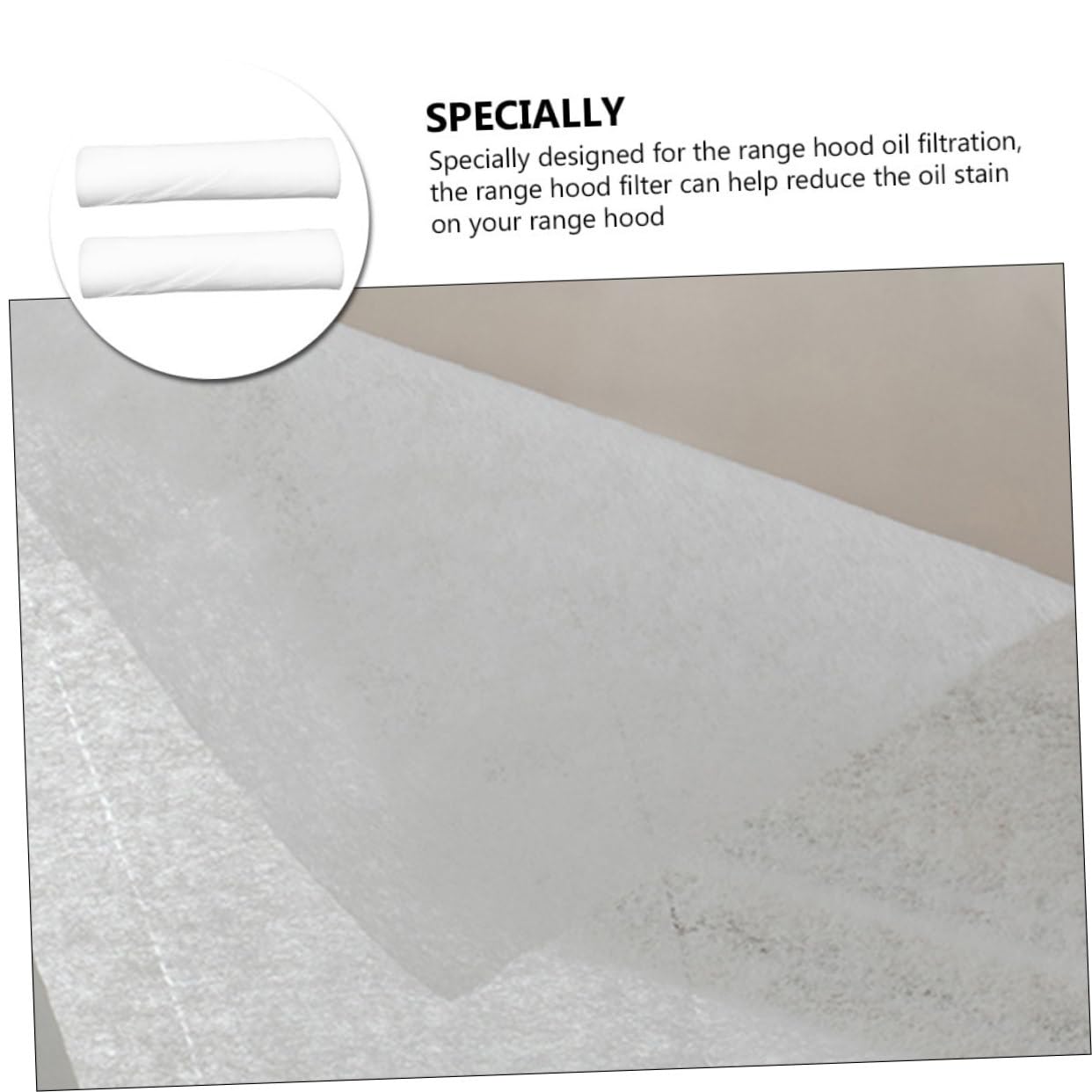 Lurrose 3 Series 3 Juegos De Filtros De Grasa De Repuesto Para Campana Extractora De Cocina Filtro De Absorción Reemplazable Papel Absorbente Para Campana Extractora Filtro De 2 rollos*3