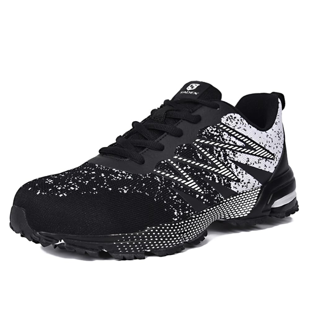 SUADEX Sicherheitsschuhe Arbeitsschuhe Herren Damen Leicht Atmungsaktiv Stahlkappenschuhe mit Stahlkappe 37-48 EU