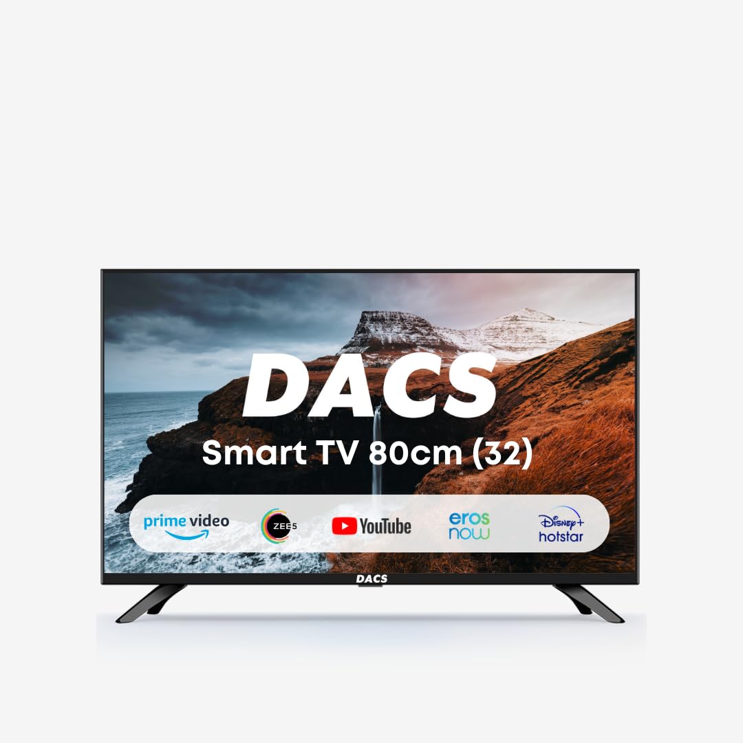 Compare DACS Ultra Premium 80 cm (32 inch) HD Ready LED Smart Coolita