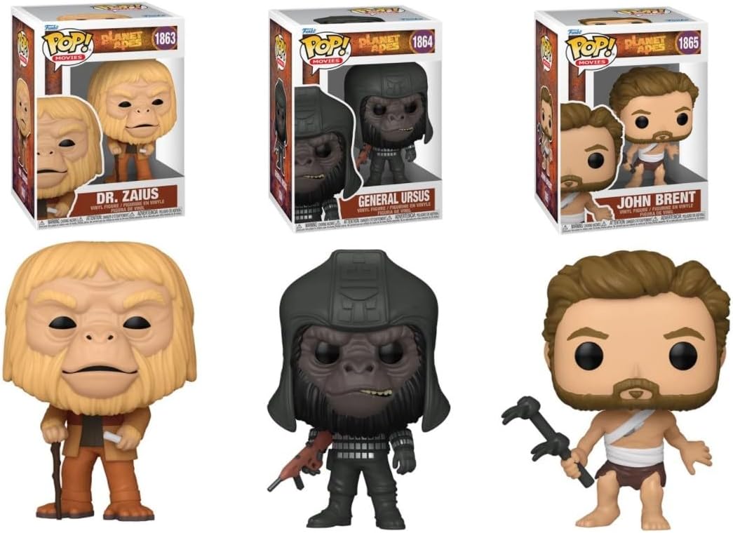 Funko Beneath the Planet of the Apes Pop! Movies Complete Set (3)