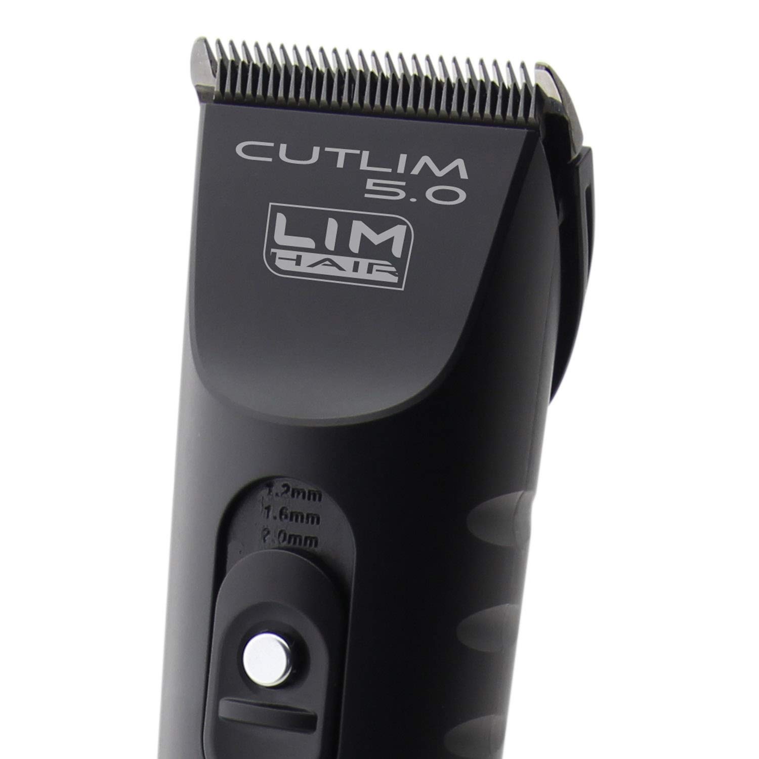 Máquina digital de corte de cabello LIM HAIR CUTLIM 5.0, para cabello, barba y cuerpo. Diseño PROFESIONAL. 4 alturas de corte, 4 peines alza, 5 velocidades, Batería Litio, Display.