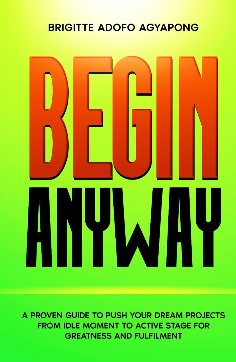 Begin Anyway: A guide to push your dream project or business from the idle moment to an active stage for greatness and fulfilment (Achieve your dreams Now)