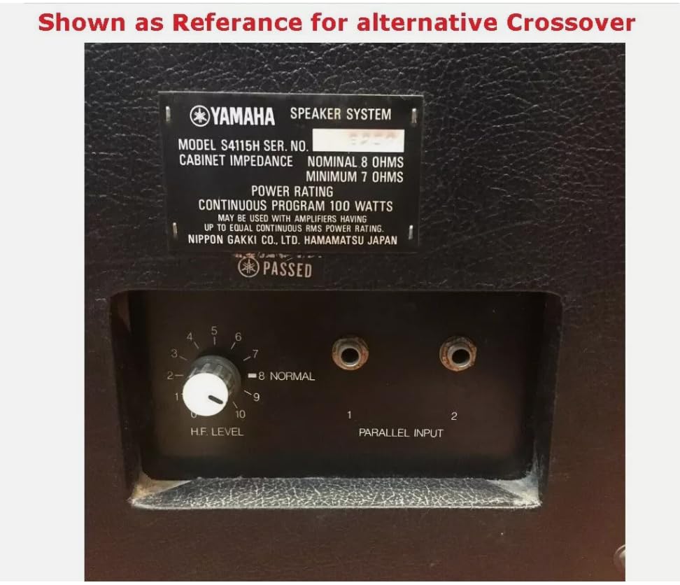 YAMAHA ヤマハ スピーカーシステム MODEL S4115HⅡ(箱無し) Amazon.com: LASE 2-Way Passive Crossover Replacement for Yamaha