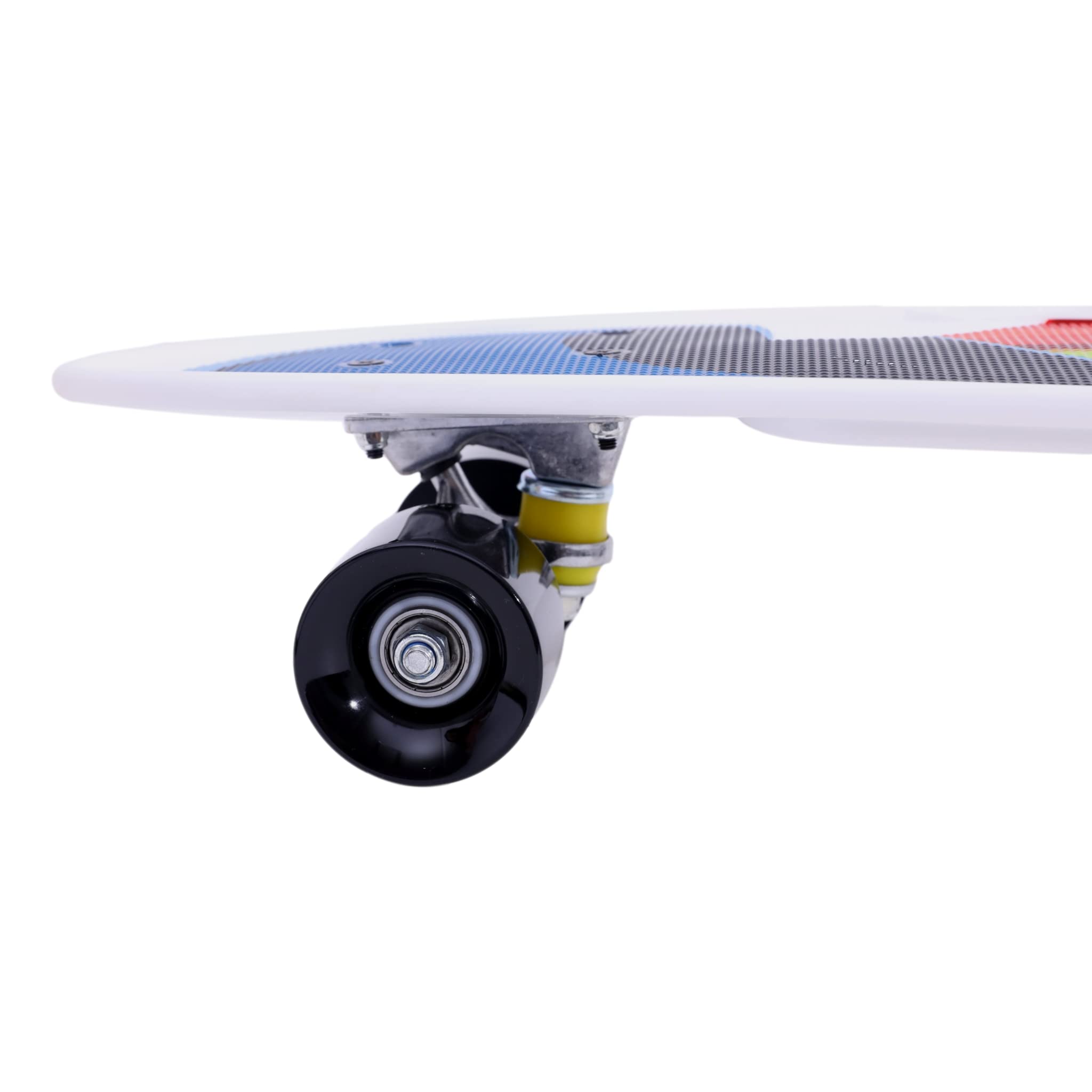 Cruiser Skate plastique Type Penny Picasso 23 Pouces = 59 centimètres Cruising par Ville ABEC-7 rapide et léger avec poignée