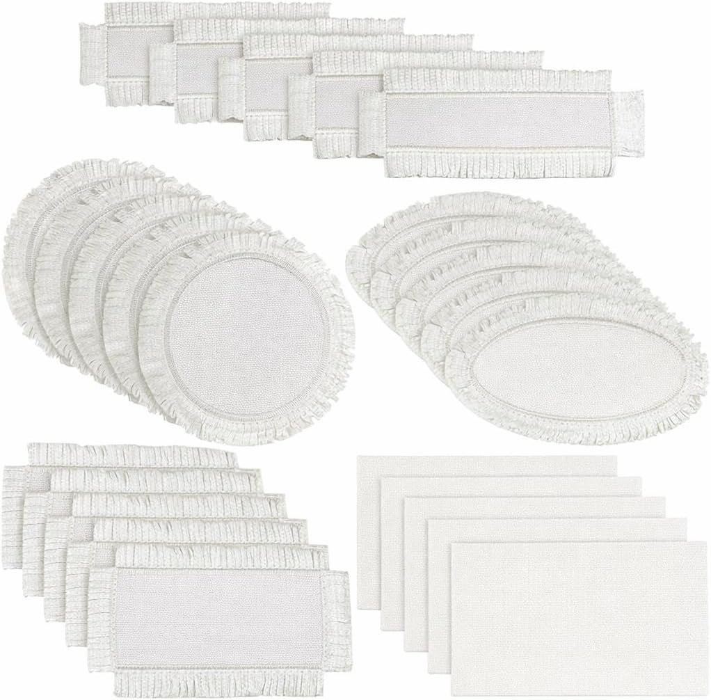 25 Pieces Sublimation Hat Patches Distressed Sublimation Patches Iron on Blank Patches Fabric Repair Sublimation Blank Patch Patches for Hats Clothes Uniforms Jeans Backpacks Dog Vest