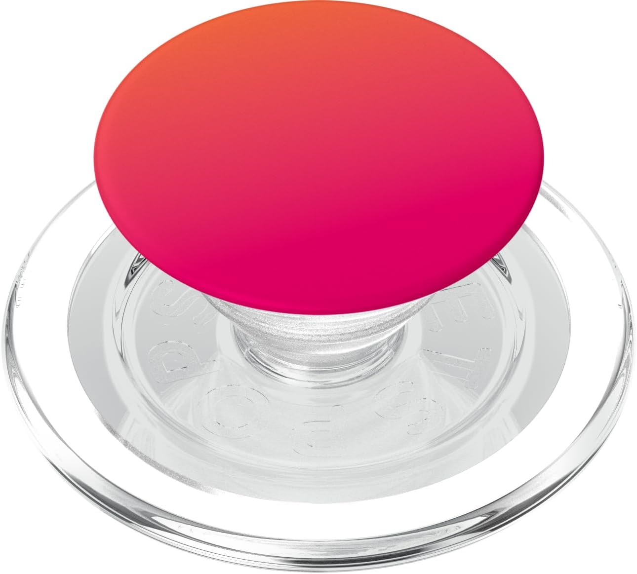 Colorful Aesthetic Ombre Gradient Orange to Pink Magenta PopSockets PopGrip for MagSafe