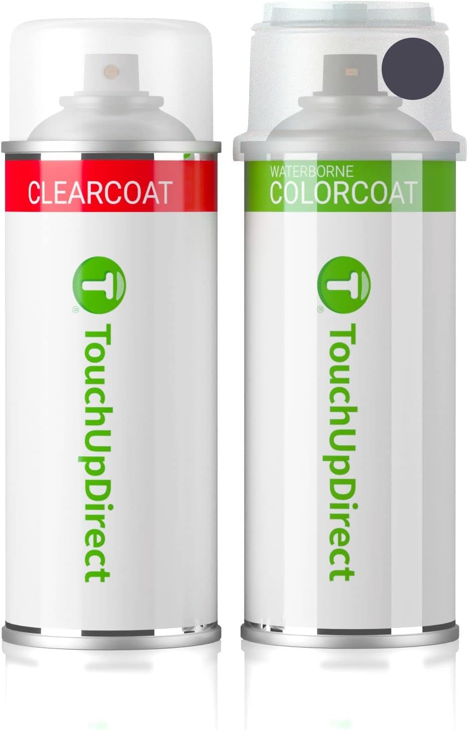 TouchUpDirect GIV/WA333E Iron Gray Metallic Compatible with Chevrolet Exact Match Touch Up Paint Aerosol - Essential Kit