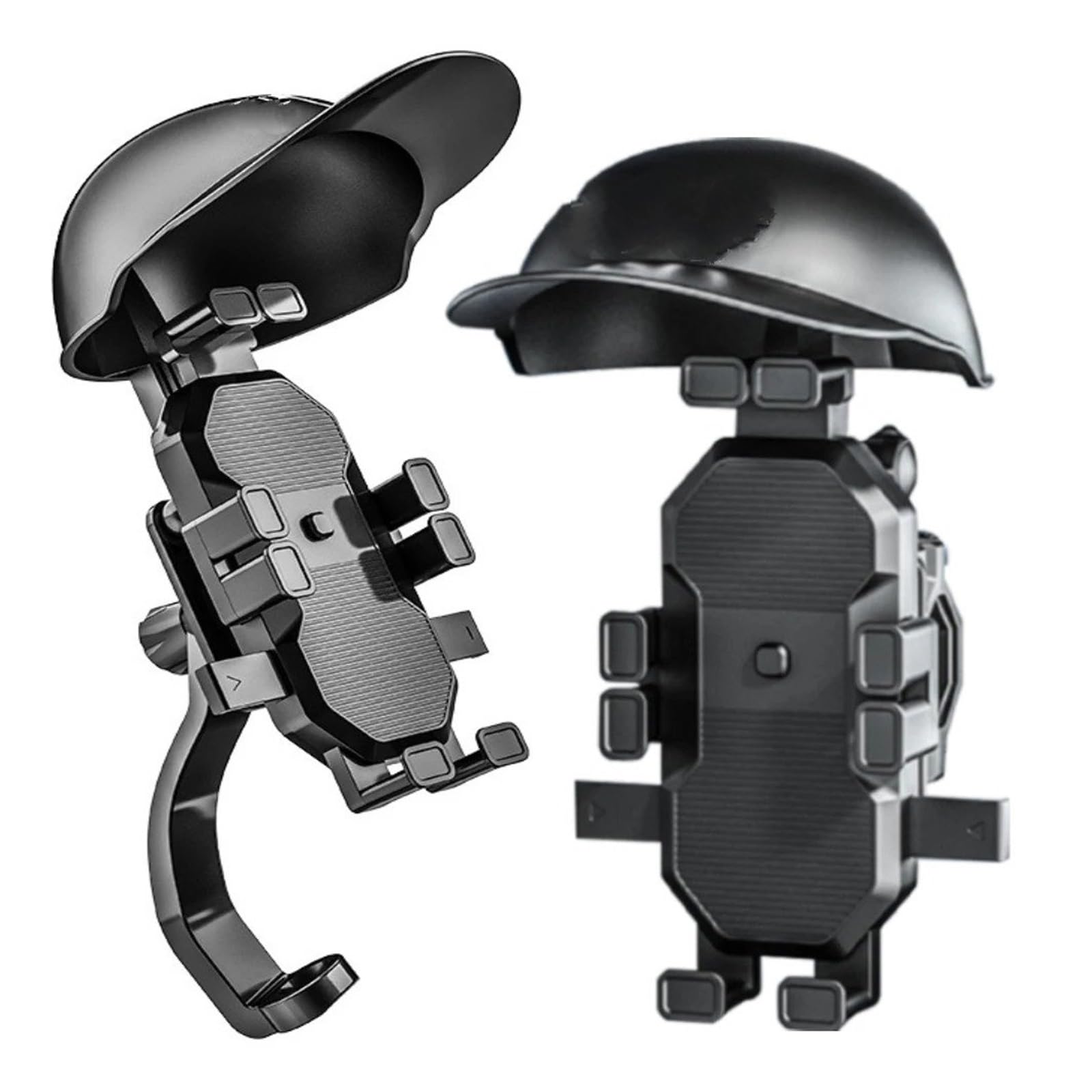 Support Navigation GPS Support De Navigation pour Vélo Électrique, Petit Casque, Pare-Soleil, Poignée Moto, Téléphone, Parapluie Étanche(A)