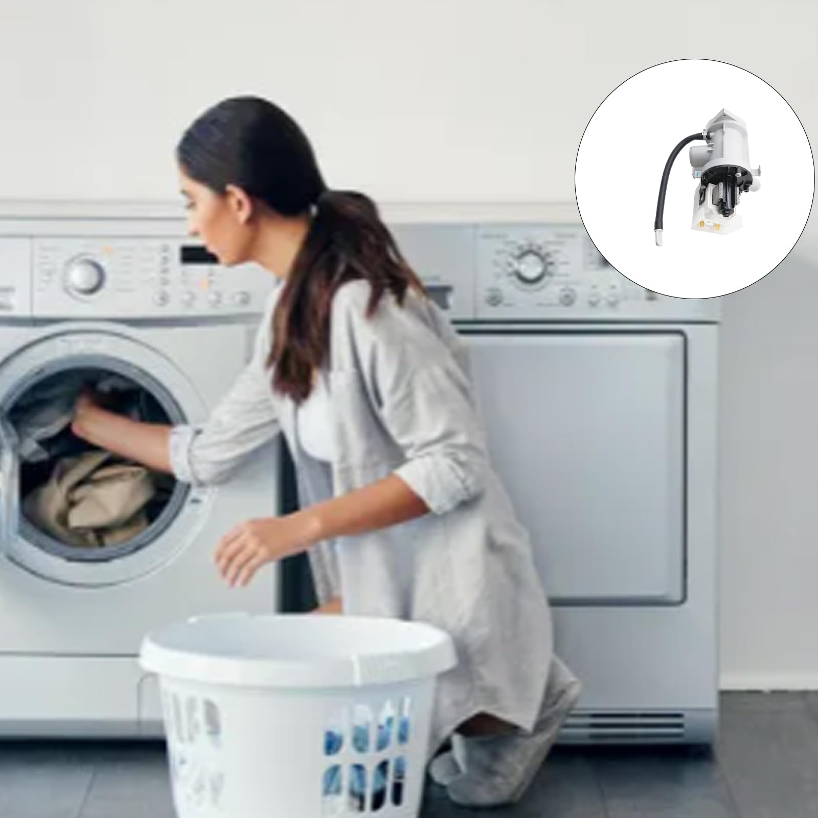 Bombas de drenaje, componente de aparato de lavado modelo N10300D