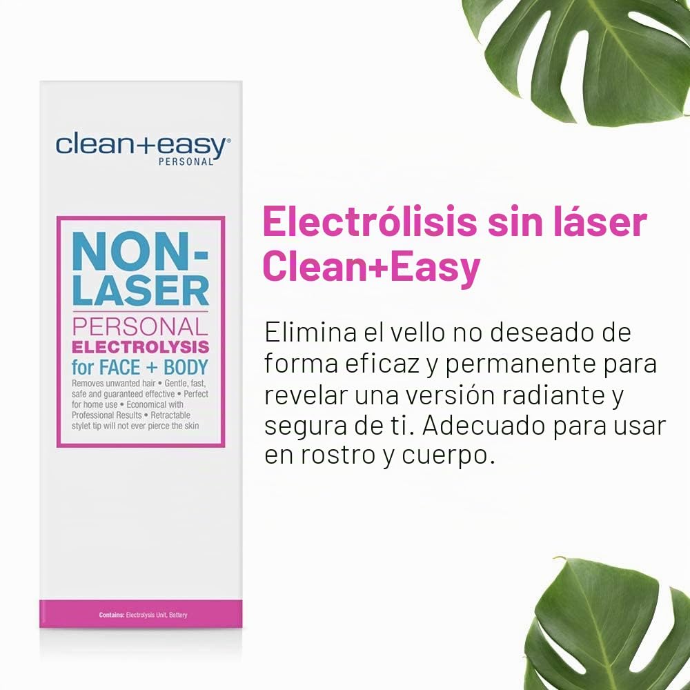 Clean & Easy Deluxe Home - Sistema de depilación por electrólisis (para vello grueso)