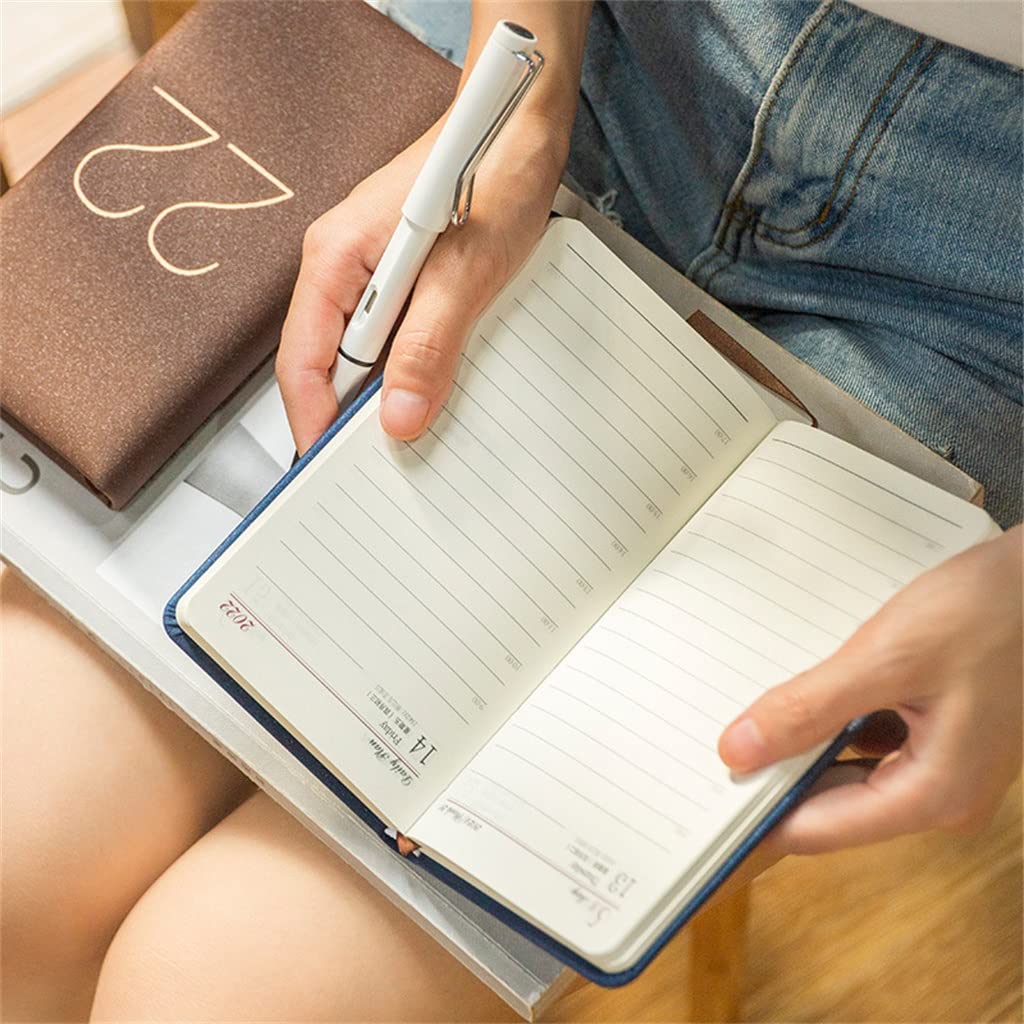 SePKUs Agenda Piccola da 48k per taccuino 2022, Agenda Tascabile, Agenda giornaliera, Copertina Morbida, Agenda Scolastica (C 48k)