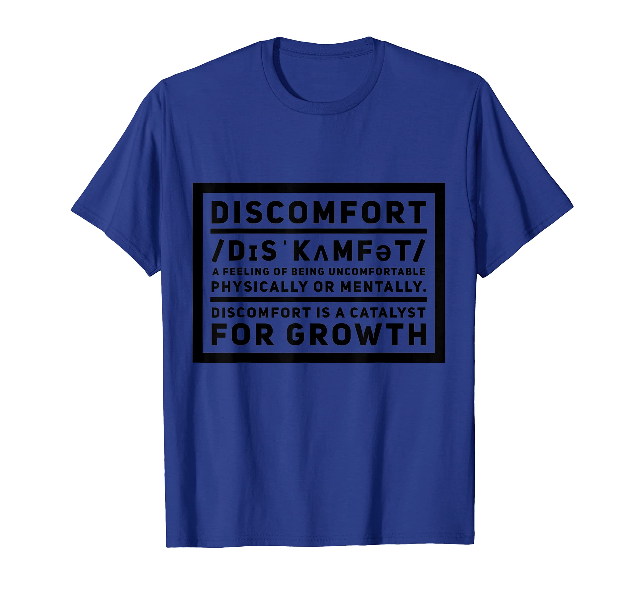 Seek Your DiscomfortCatalyst for Growth Dictionary Style T-Shirt