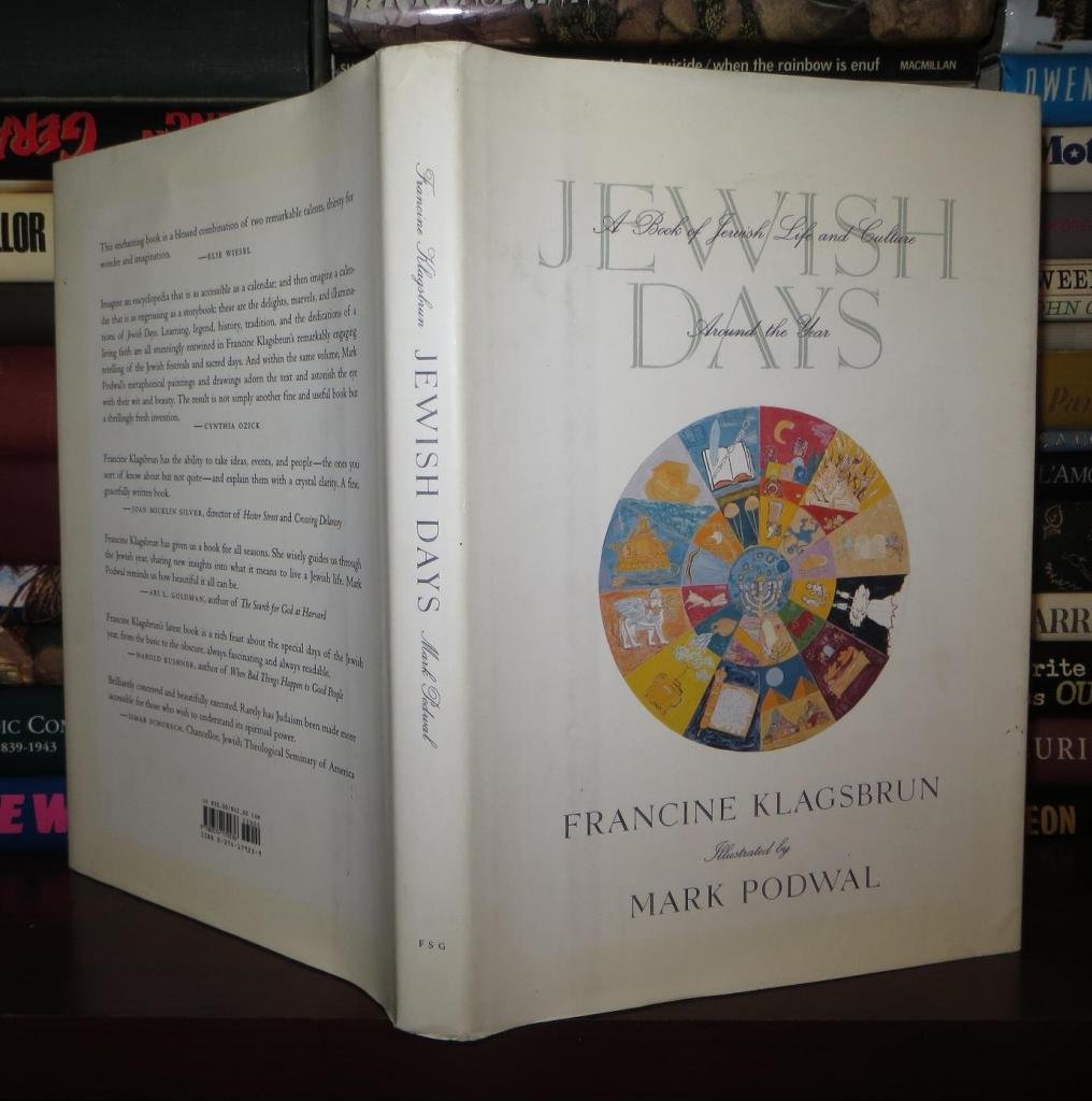 Cover of Jewish Days: A Book of Jewish Life and Culture Around the Year