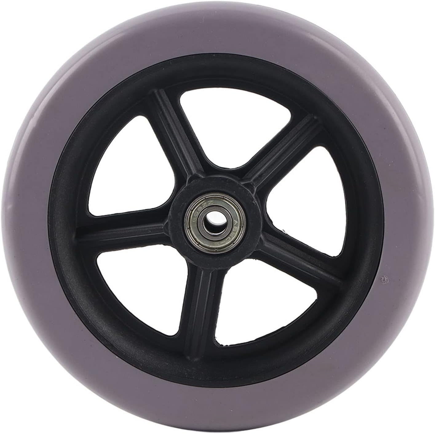 Garosa Wheelchair Front Wheels, 6 Inch Front Caster Disabled AntiSlip