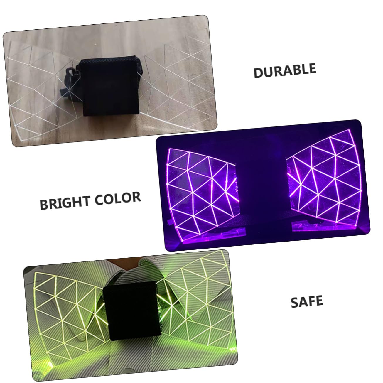Pajarita de Acrílico Luminosa para Fiesta y Festival, 1