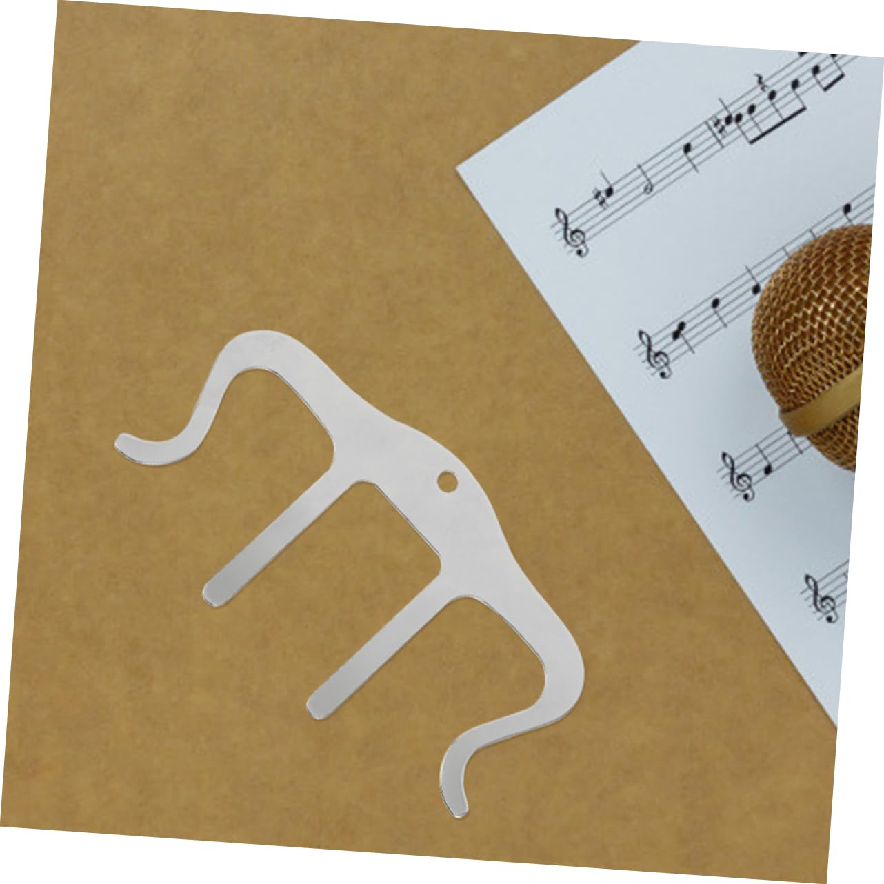 Kit De Diapasón 528Hz Para Meditación Y Yoga - Acero Inoxidable Y Madera, Portátil, Para Relajación