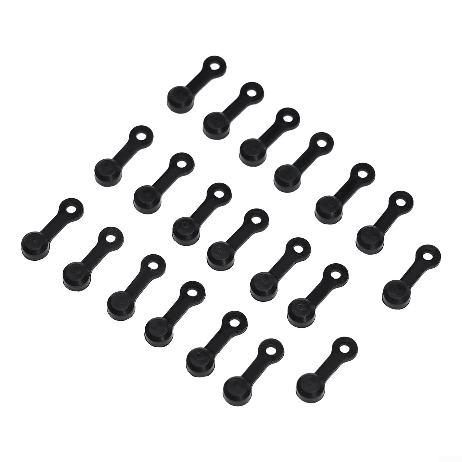 20 tappi a vite in gomma per spurgo delle pinze dei freni idraulici della bicicletta e attività di manutenzione dei fluidi (nero)