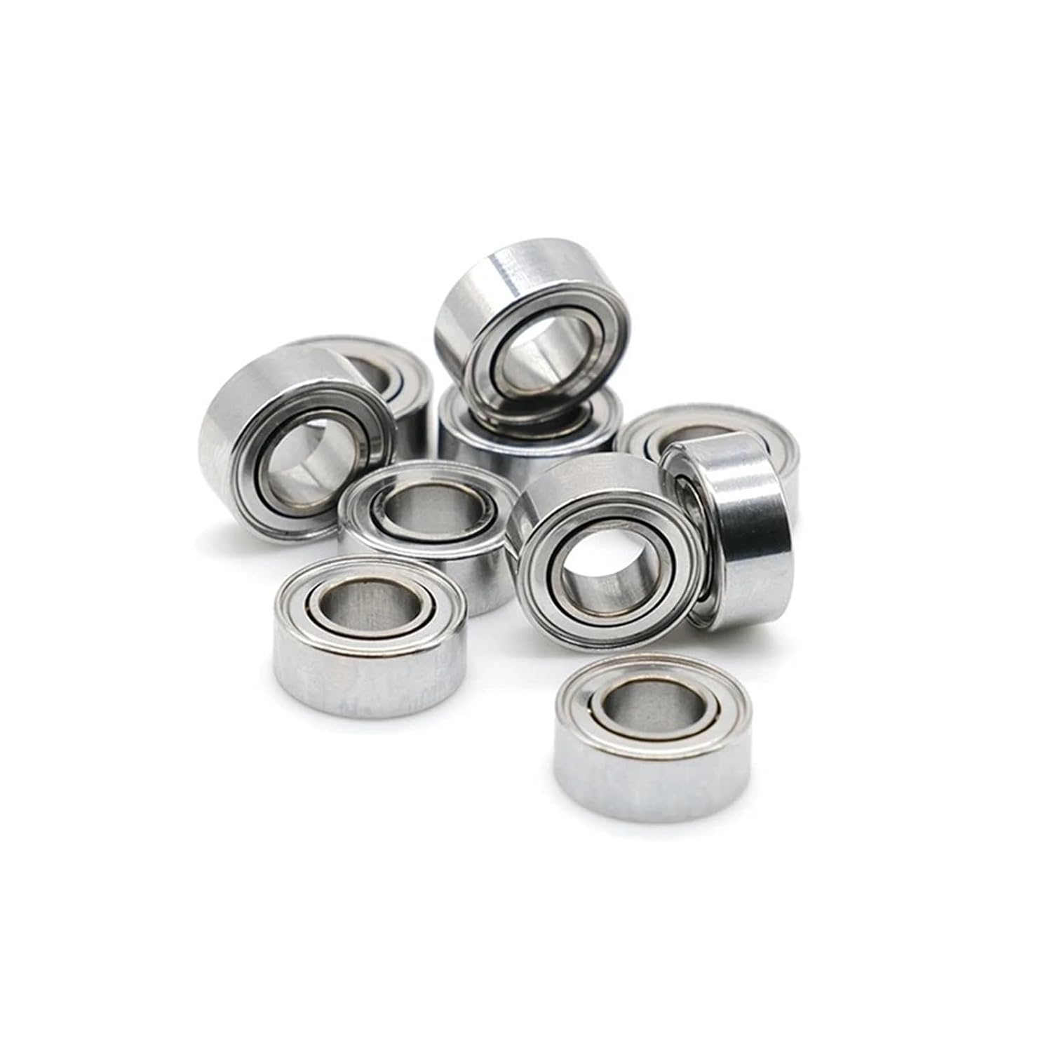 SMR105ZZ Stainless Steel Hybrid Ceramic Balls Bearing 5X10X4 Mm 4Pcs