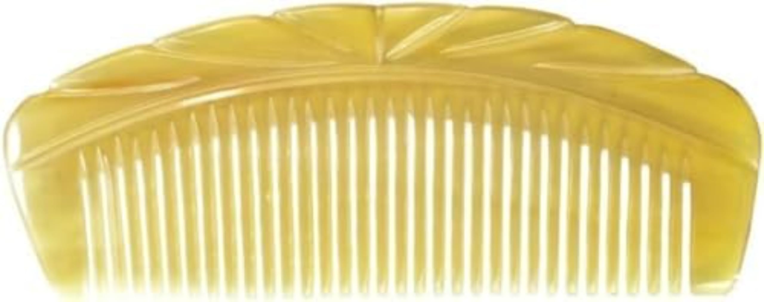 Amazon | Zdaqian ヘアコーム 牛角櫛1本 水牛の角 櫛くし コーム 天然