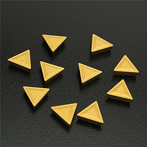 EsportsMJJ 10Pcs Tpmr 110304 Inserti in Metallo Duro per Tornitura