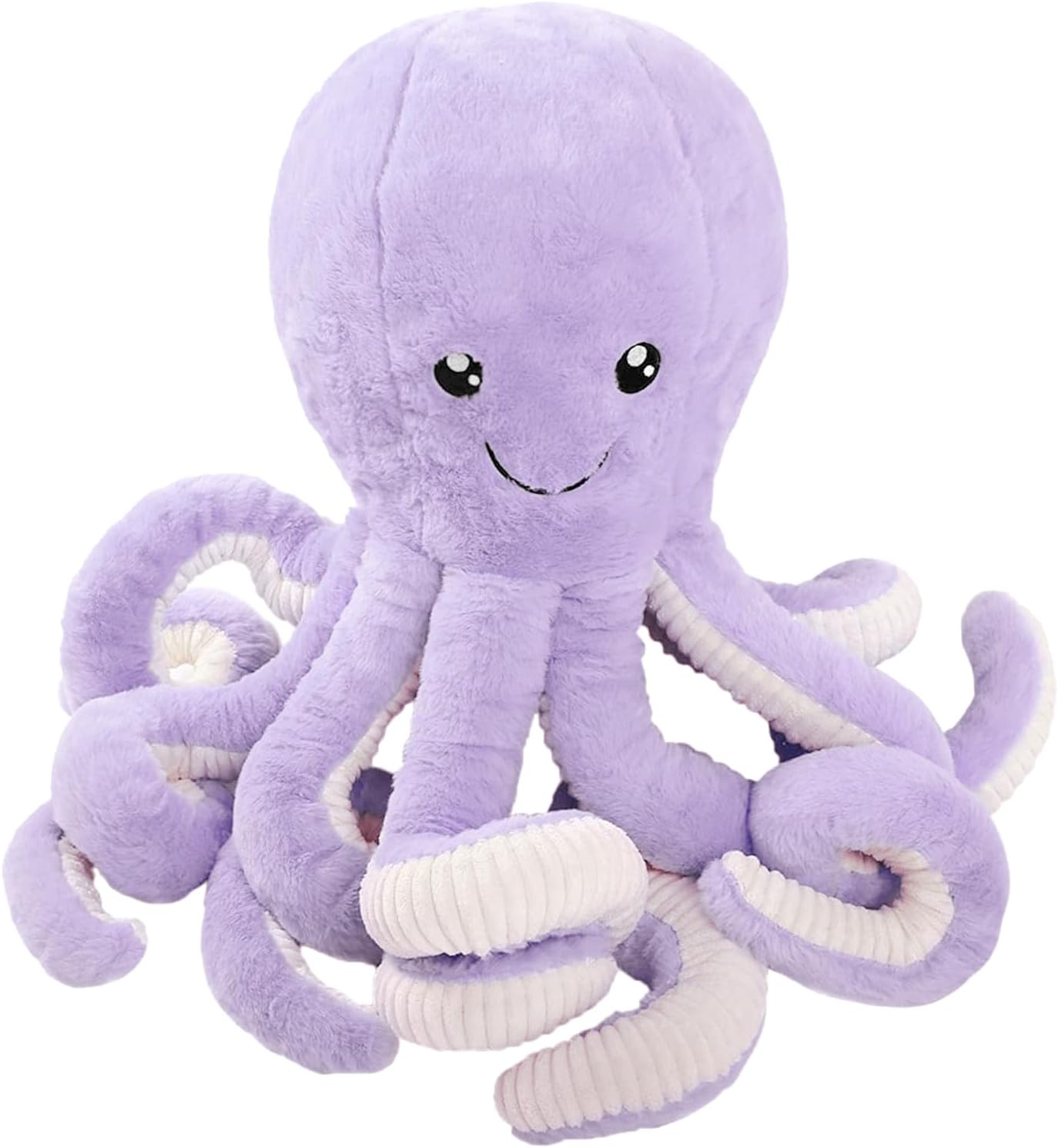 DENTRUN Octopus Stuffed Animals, Giant Octopus Plush Doll Play Toys for Kids Girls Boys Adults Birthday Xmas Halloween Present Stuffed Sea Animals Plushie, 7/16/24/32 Inches, 5 Colors 32 inches Purple