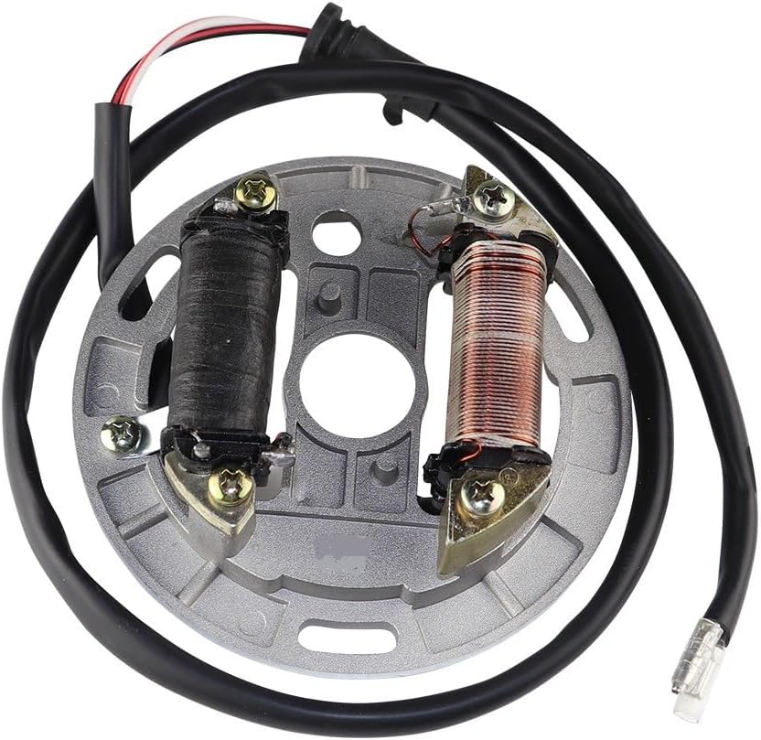 YAEGER 2 Coil Ignition Magneto Stator Plate for Suzuki for Quadsport 80 LT80 LT 80 for Kawasaki KFX 80