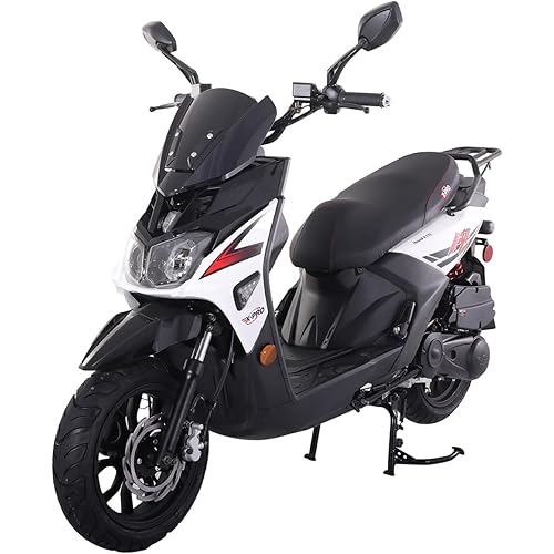 X-PRO Fiji 200 EFI Electronic Fuel Injection Moped Scooter with 13" Alloy Wheels