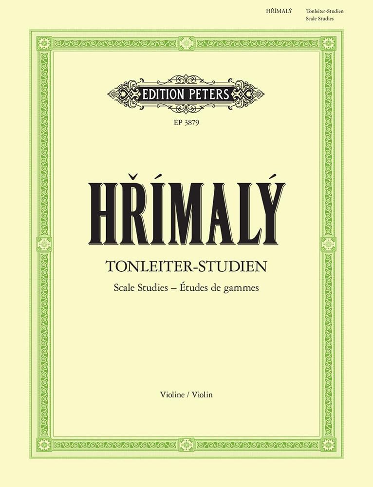 Hrimaly: Scale Studies for Violin (EP3879) (Edition Peters)