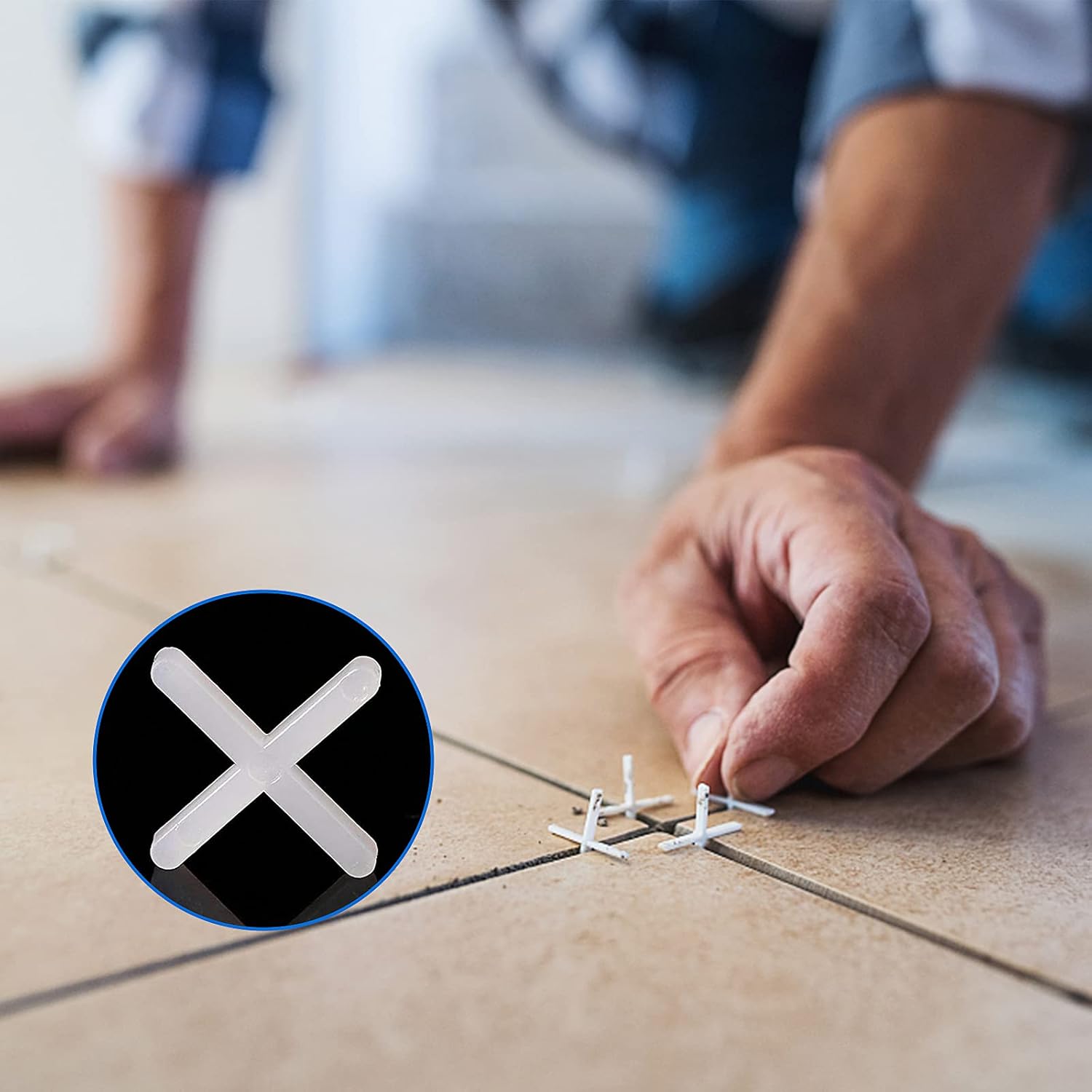 Buy Betecent 2000PCS Tile Spacers 1/12 inch 2mm Ceramic Wall Floor