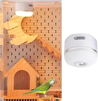 MANON ROSA Bird Cage Lighting - Explosion-Proof Energy-Efficient LED ... - Macaw Cage With Energy Efficient Led Lighting