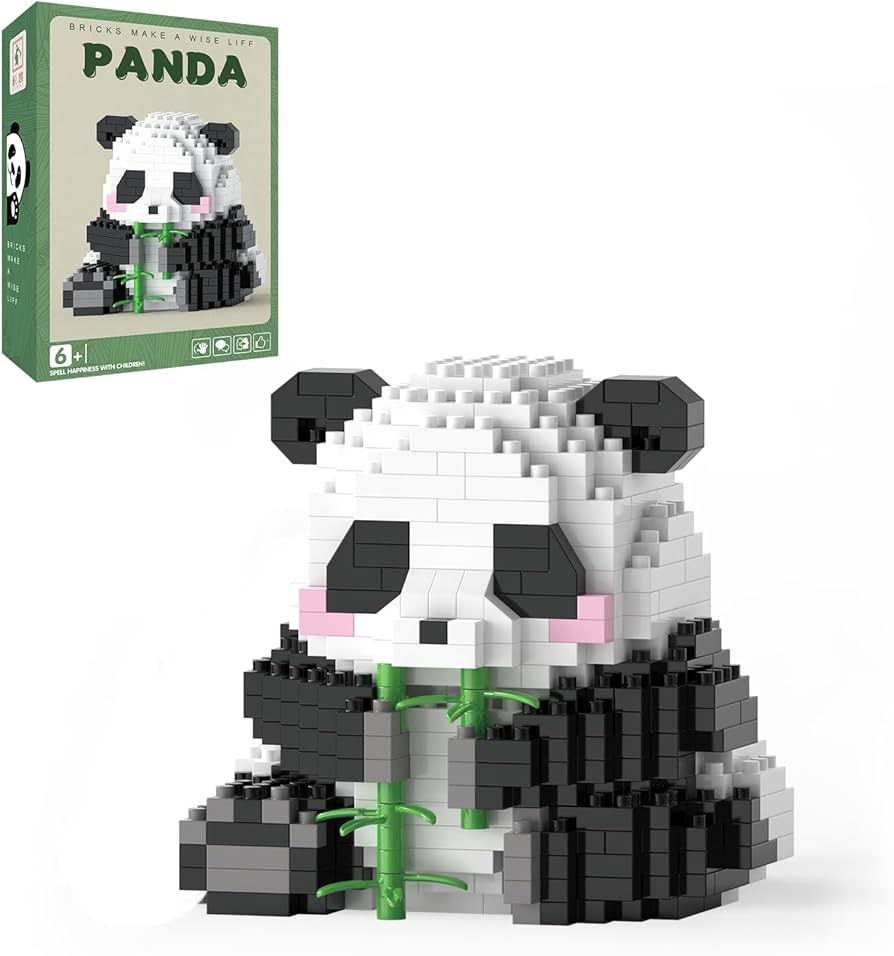 Amazon.com: MJDDJA Mini Building Blocks- Bamboo Panda, Party