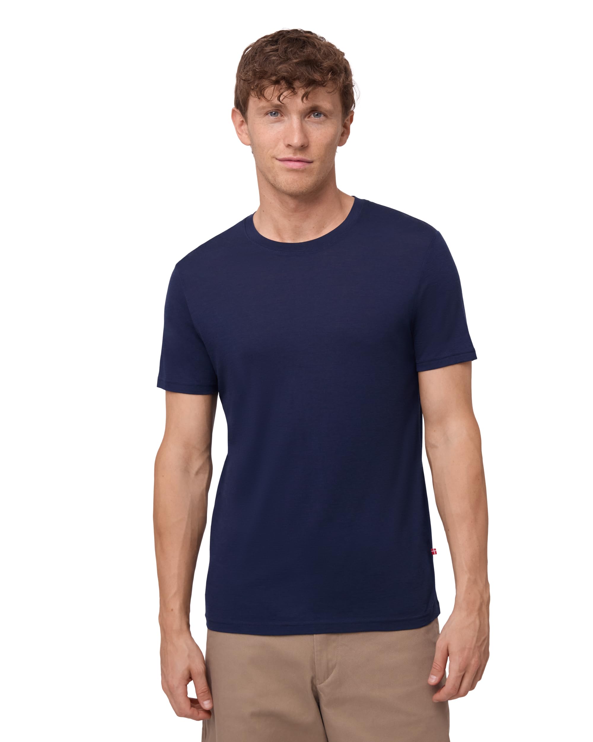 DANISH ENDURANCE Maglia Termica Uomo in 100% Lana Merino, Maglietta T-Shirt Maniche Corte, Traspirante e Anti-umidità, 1 o 2 Paia