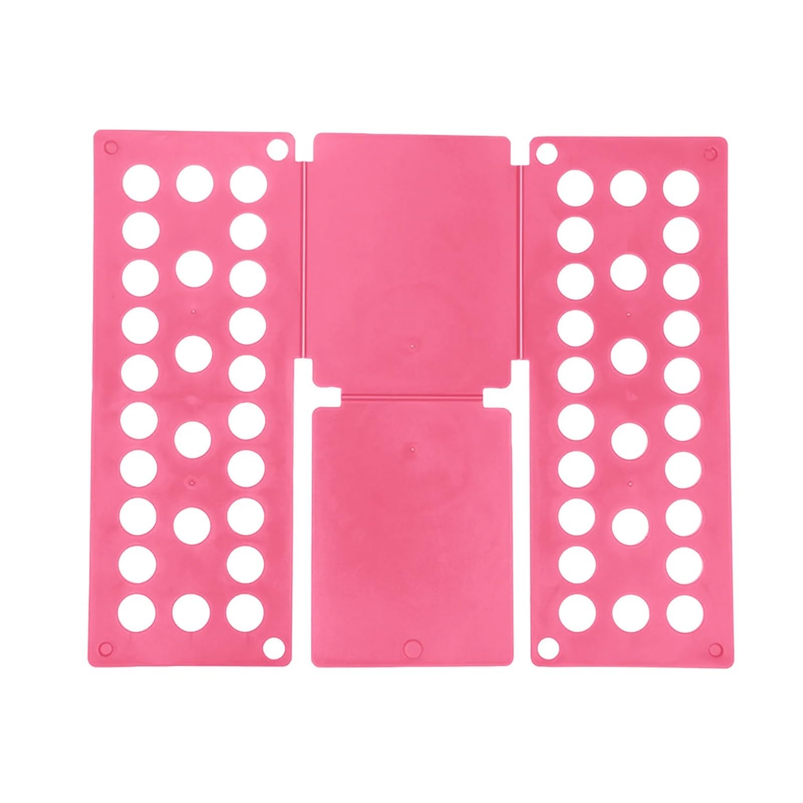 ZNTIHZ Clothes Folding Board Clothing Folder Bender Plastic Detacha T-shirt Laundry Time-saving For Washing And Folding(Pink)