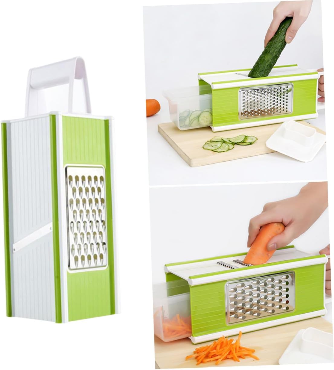 Multifunctional Kitchen Shredder Grater Manual Vegetable Chopper Dicer Slicer