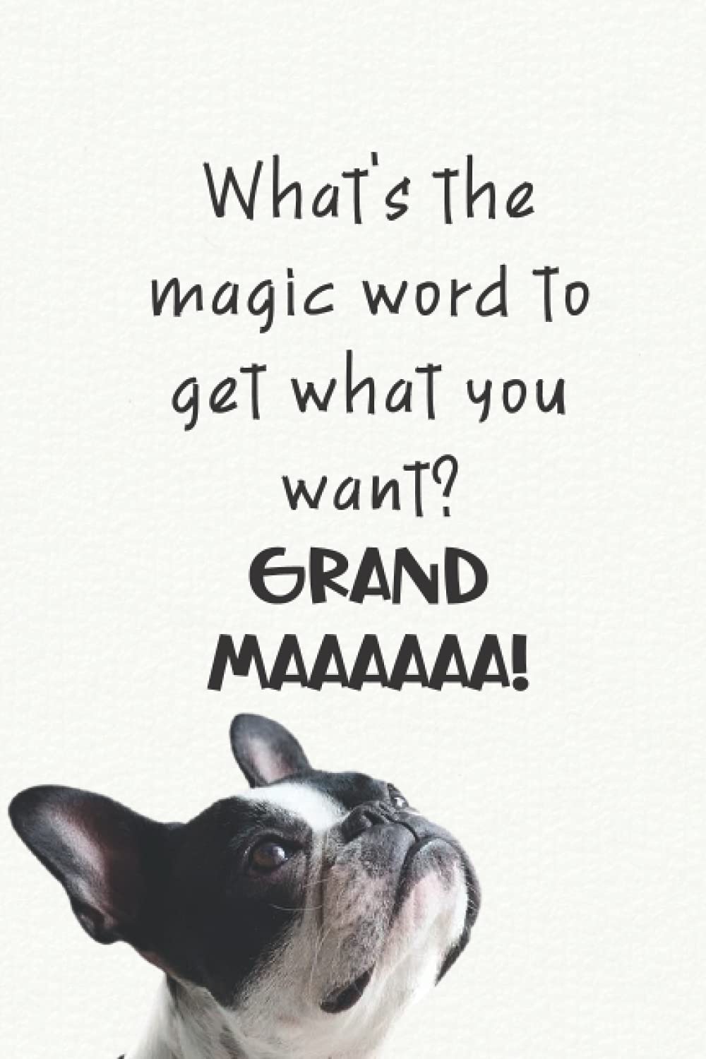 Nanny Gifts From Grandchildren: Cute Animal Notebook| Funny Dog Journal | Pug Journal Gifts For Grandmother From Granddaughter /Grandson/ ... | Nanny Appreciation Diary Thank You Gift