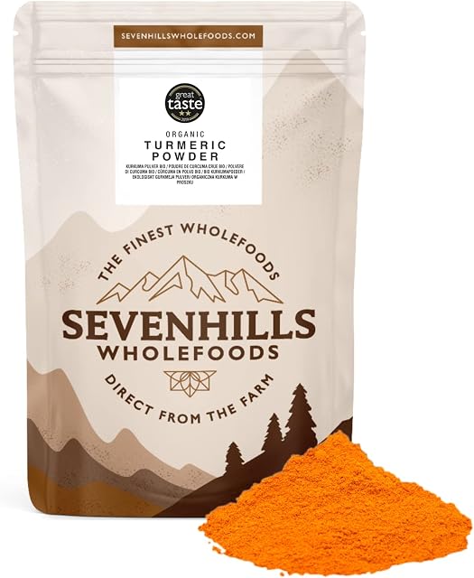Sevenhills Wholefoods Organic Turmeric Powder 1kg