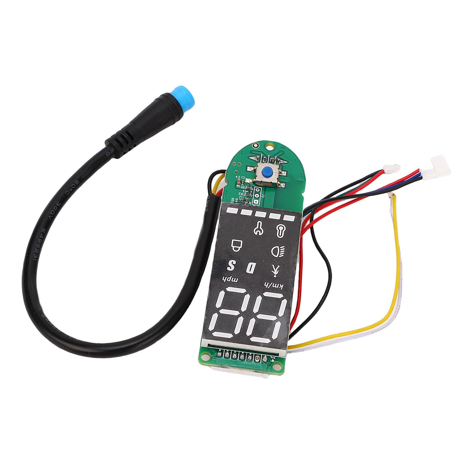 Tablero de Scooter Eléctrico Aleación de Aluminio ABS Placa de Circuito Bluetooth Pantalla de Datos Clara Tablero de Reemplazo para Pro Pro2 1S M365 para Viajeros Diarios