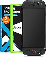 Vista 1 de Mothca Paquete de 2 protectores de pantalla de vidrio mate para Nintendo Switch 2 modelo 2025 [7.9 pulgadas] antirreflejos y antihuellas dactilares