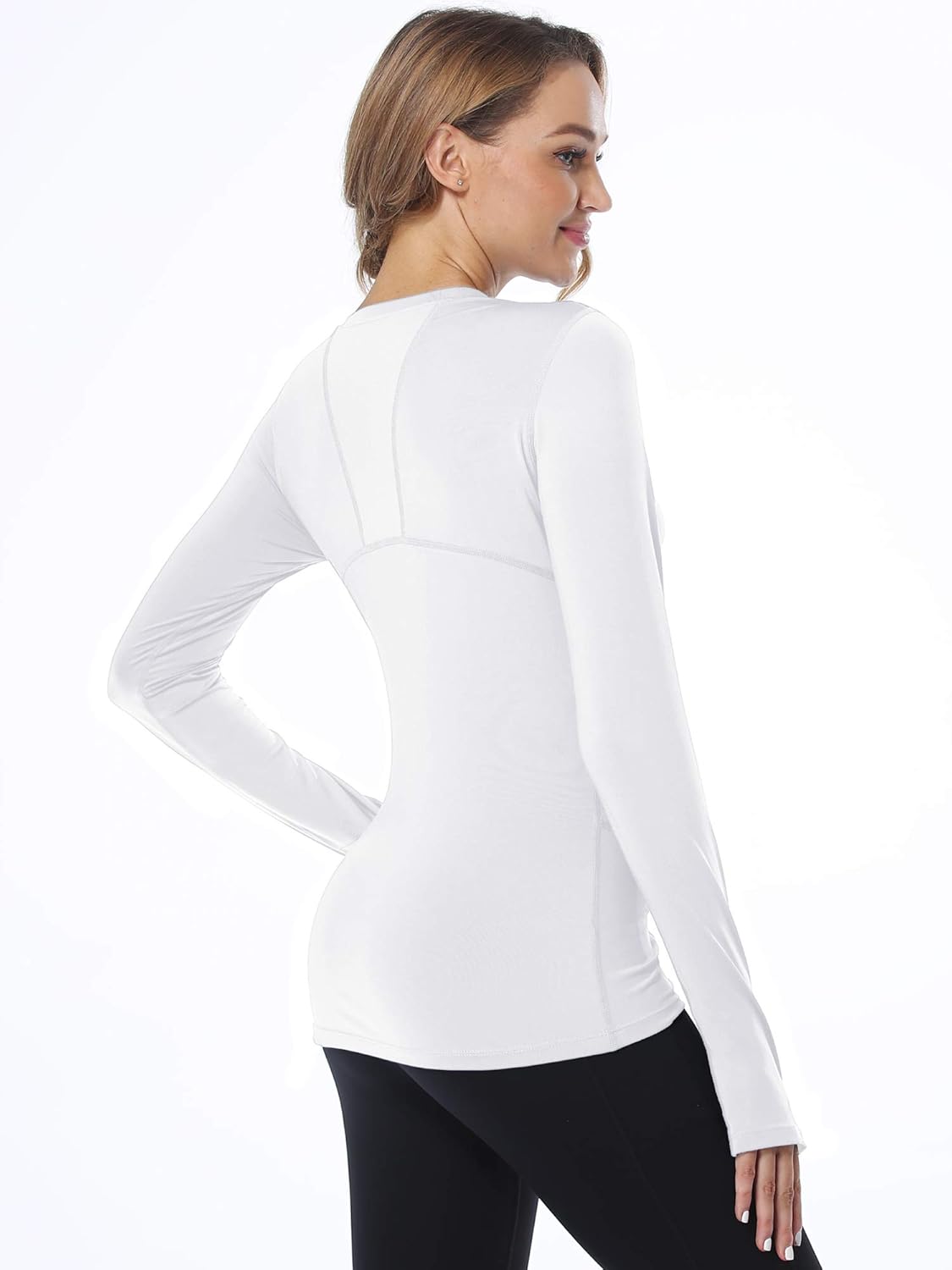 CADMUS Quick-Drying Running Long Sleeve Shirt for Women Workout Shirts - Image 2