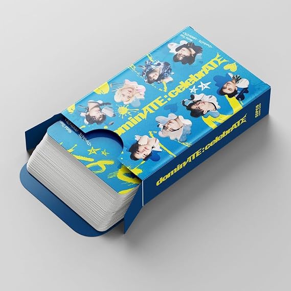 55 Pcs No Repetition Photocards World Tour Dominate:celebr Lomo Cards