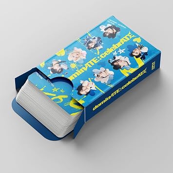 55 Pcs No Repetition Photocards World Tour Dominate:celebr Lomo Cards