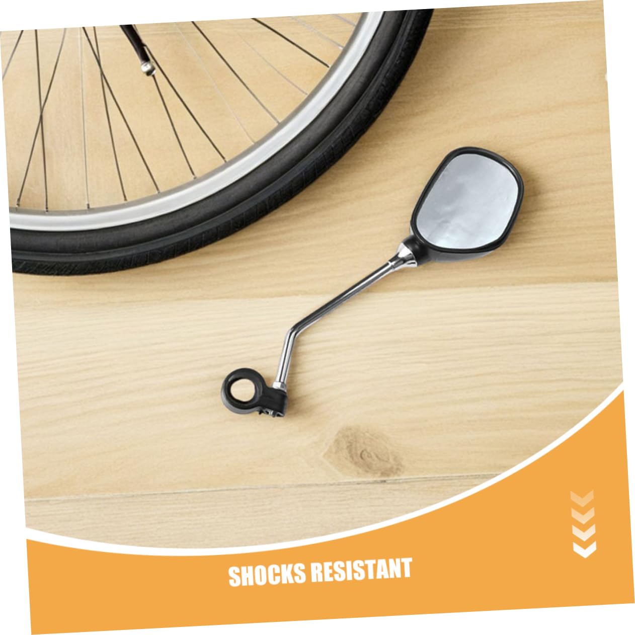 2 Paia Specchietti Retrovisori Bici Mountain Bike Antiscivolo con Angolo Visione Installazione Facile e Fissaggio per e Offroad