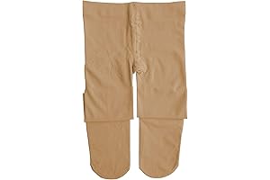 Ballet Dance Skin Color Tights for Girls - Footed, Ultra-soft